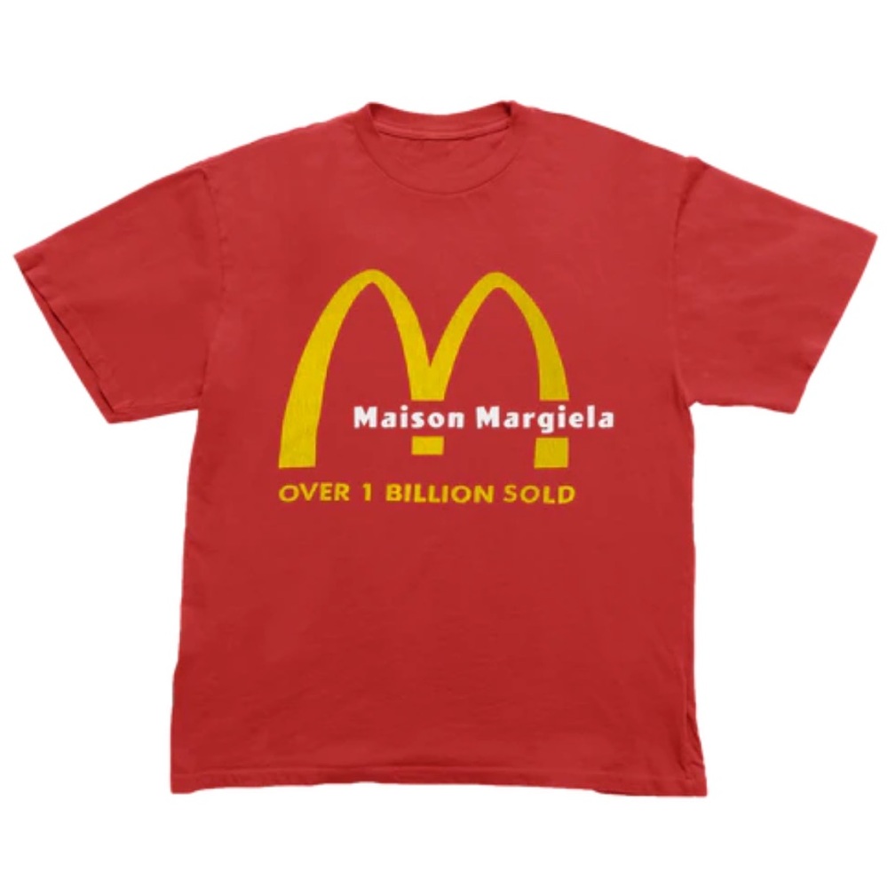 NWT MEGA YACHT FRIES RED YELLOW GOLDEN ARCHES T-SHIRT XXL AS SEEN ON LIL YACHTY